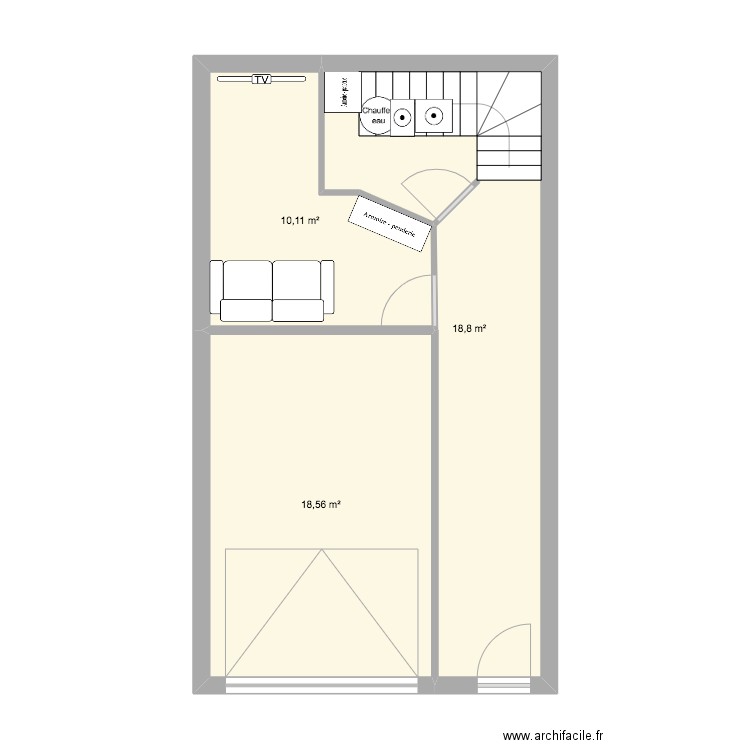 wittersdorf rez de chaussez 1;1. Plan de 0 pièce et 0 m2