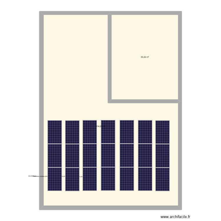 jacquard 2. Plan de 2 pièces et 147 m2