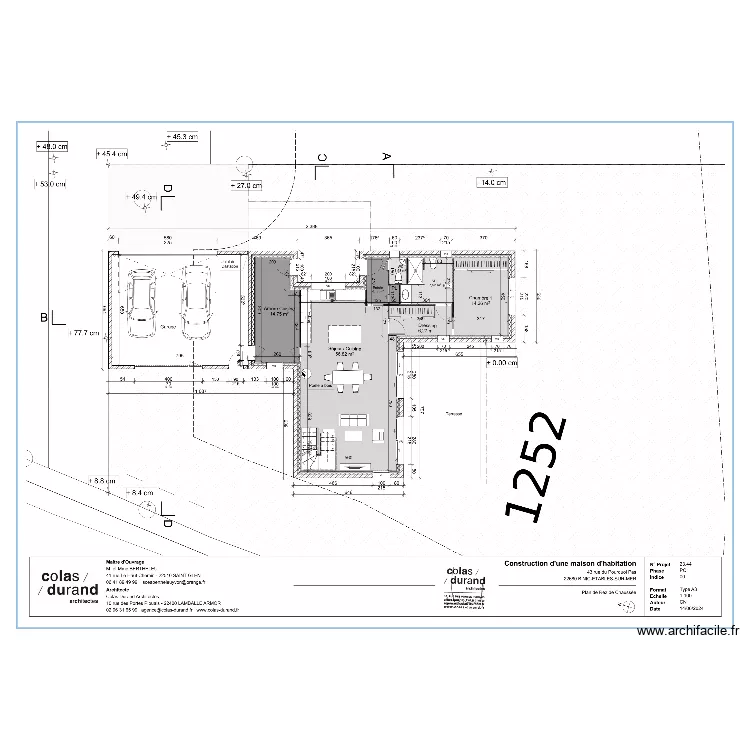 RDC_BERTHELEU. Plan de 