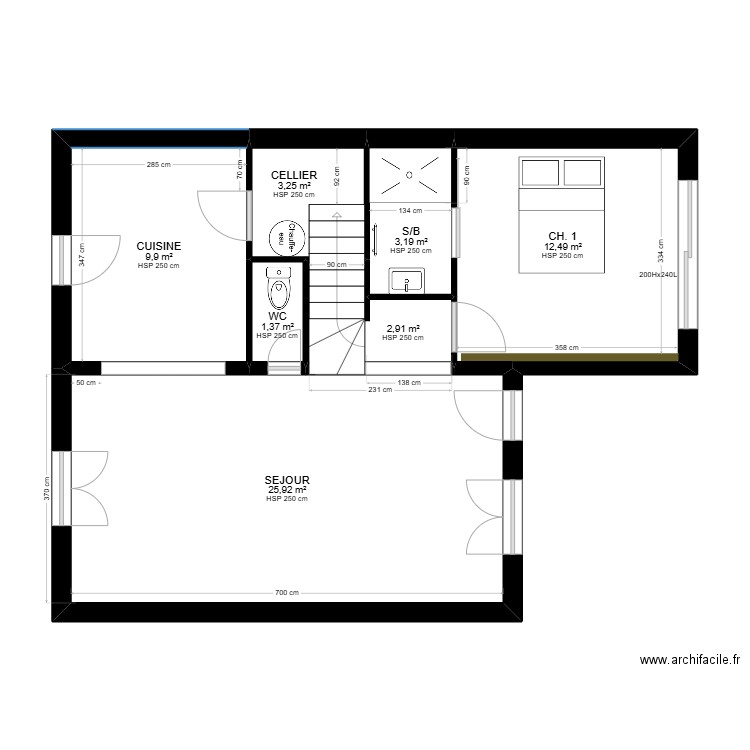 canet 66. Plan de 0 pièce et 0 m2