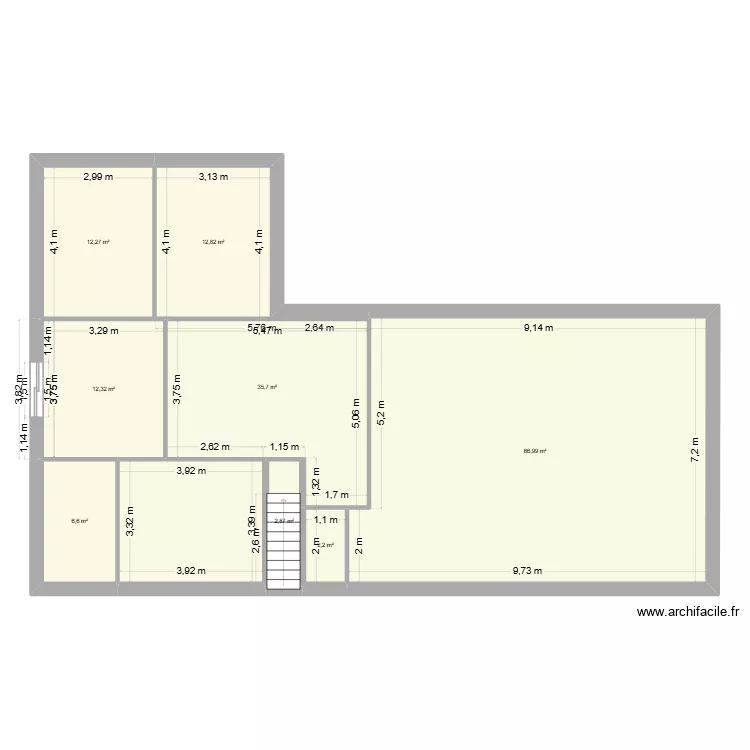 NOTRE MAISON. Plan de 