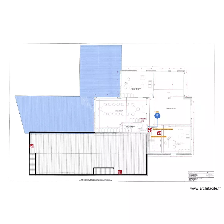 ISO RENOVATION 1ER ETAGE. Plan de ISO RENOVATION 1ER ETAGE. Plan de