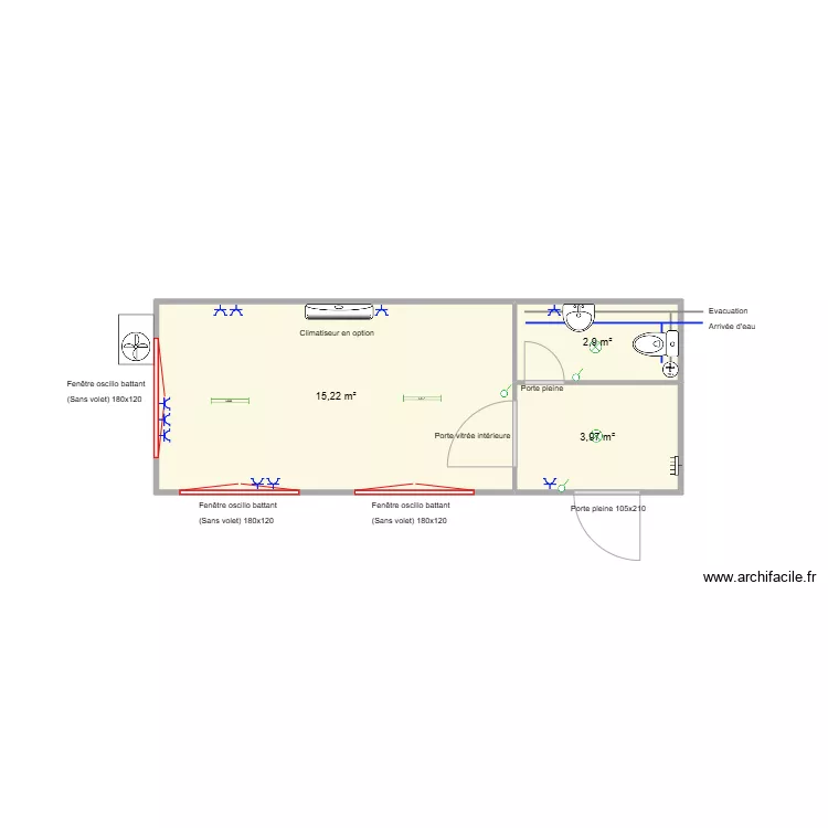 Benjamin Wilmus. Plan de 