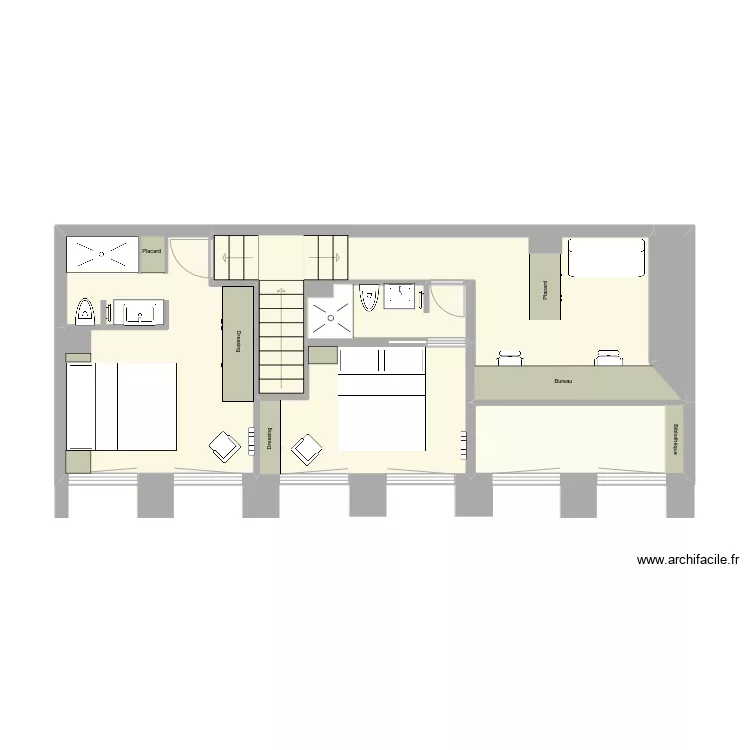 Annecy modif &Eacute;tage Final. Plan de 