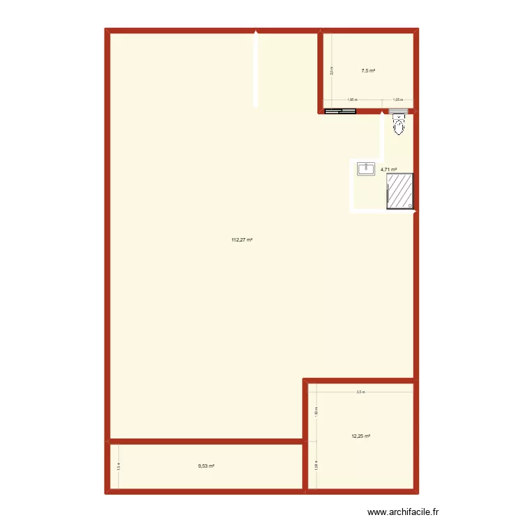 PLANT 23-09. Plan de 5 Pièces et 146 m² PLANT 23-09. Plan de 5 Pièces et 146 m²