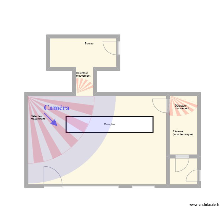 BIRMANN (Librairie Orp) 2+. Plan de 3 pièces et 33 m2