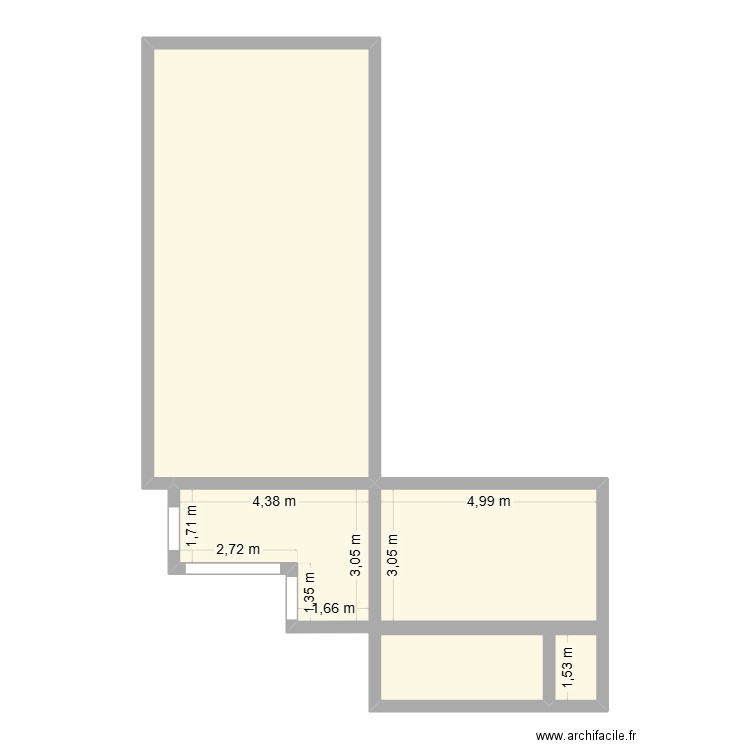 Maison Souché 2. Plan de 5 pièces et 81 m2