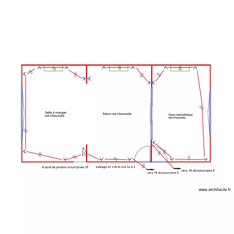 rez-chauss&eacute;e prises. Plan de 