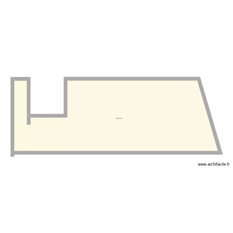 BAYONNE. Plan de 1 et 78 m² BAYONNE. Plan de 1 et 78 m²