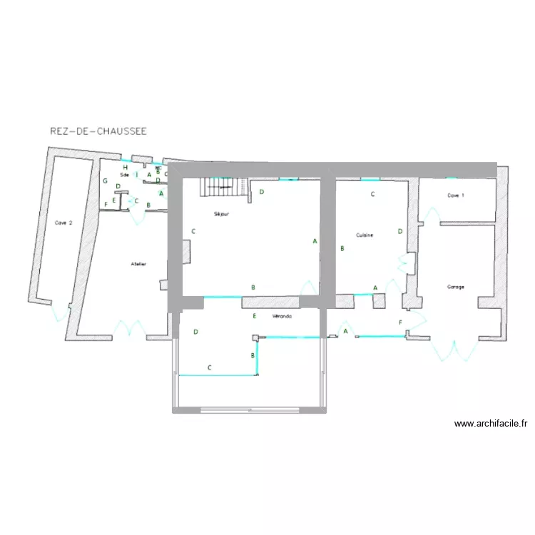 Chuzelles 1. Plan de 