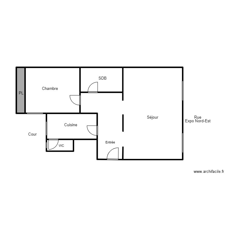 Plan ELBAZZ. Plan de 0 pièce et 0 m2