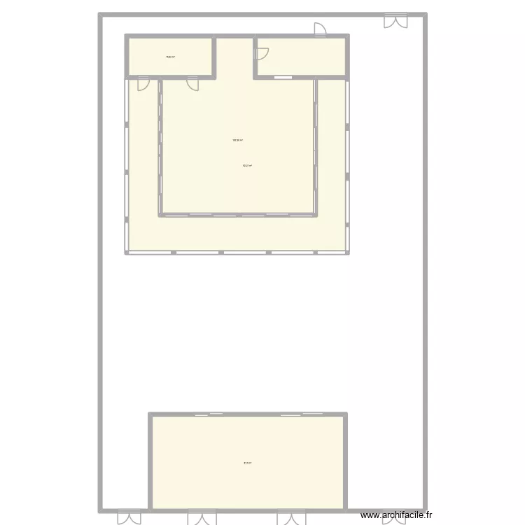 soind&eacute;. Plan de 4 pièces et 303 m²