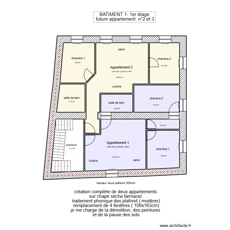 Bâtiment 1 aménagement 1er étage akim. Plan de Bâtiment 1 aménagement 1er étage akim. Plan de