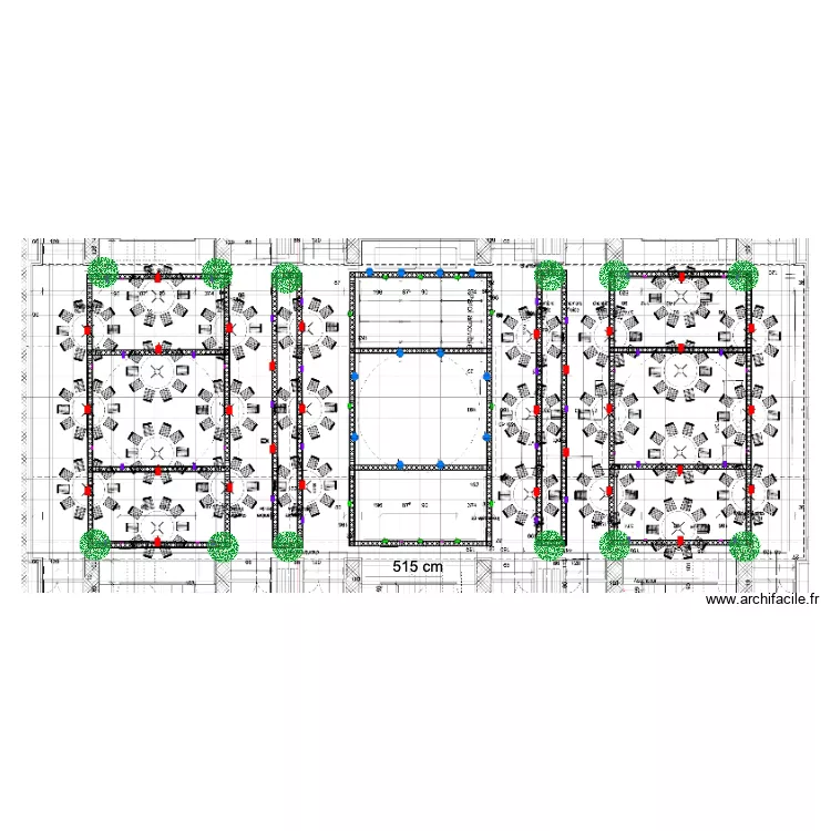 gunvor arbres. Plan de 