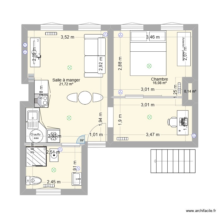 118 dunkerque - appt 5 - 2. Plan de 0 pièce et 0 m2