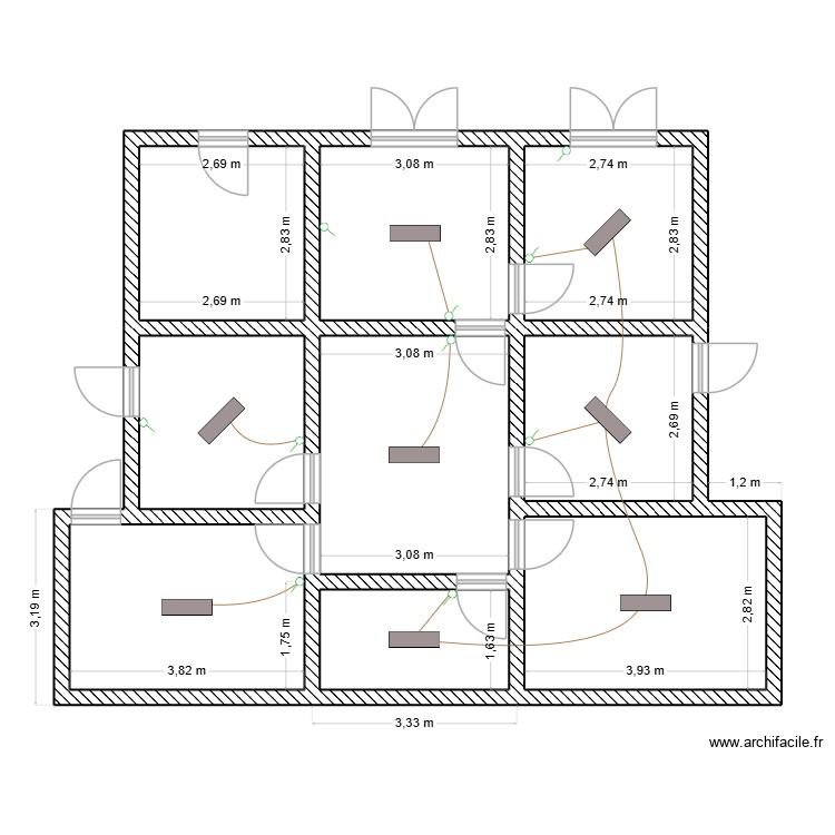 Association saint Vincent De Paul final. Plan de 0 pièce et 0 m2 Association saint Vincent De Paul final. Plan de 0 pièce et 0 m2