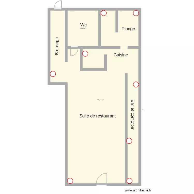 Restaurant El SOFOLIE. Plan de Restaurant El SOFOLIE. Plan de