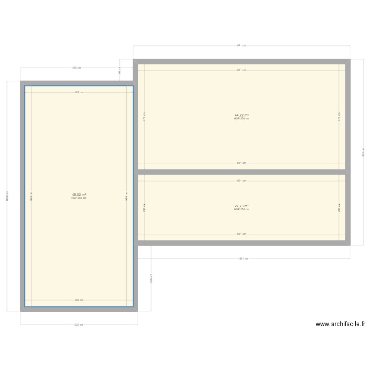 plan bernadette dalle. Plan de 3 pièces et 120 m2