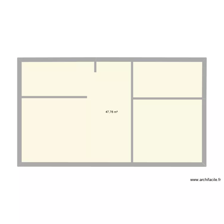 ELODI. Plan de 1 et 48 m² ELODI. Plan de 1 et 48 m²