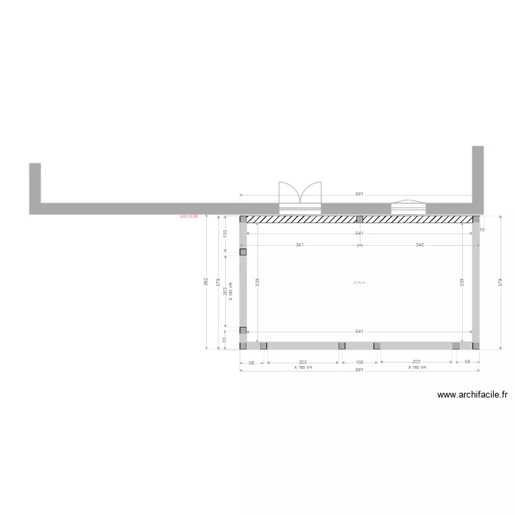 FOURMANOIR Bruno. Plan de 