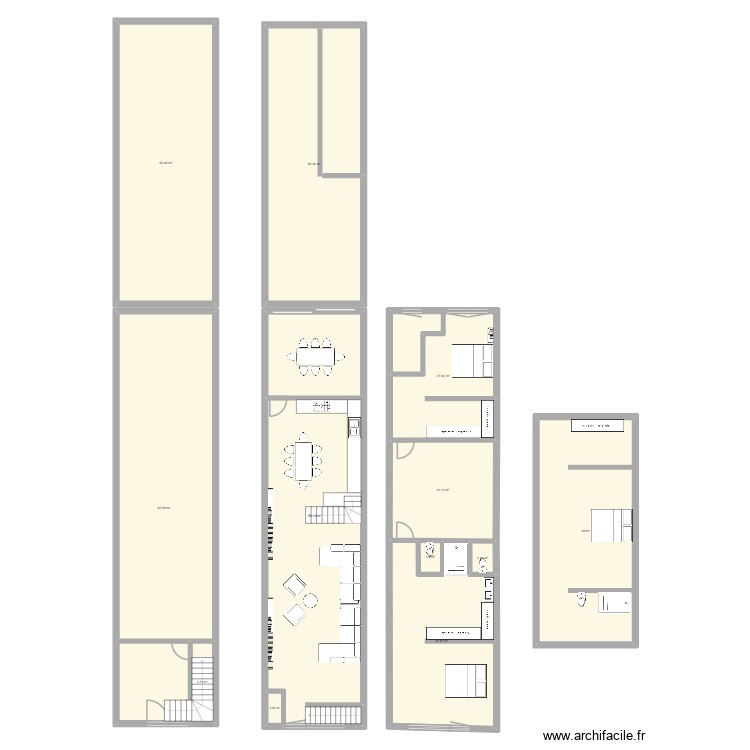 Andre Michel. Plan de 0 pièce et 0 m2 Andre Michel. Plan de 0 pièce et 0 m2