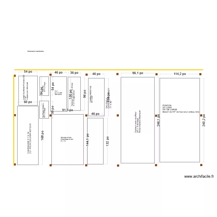 Abri Machinerie Grand 27mars2026. Plan de 