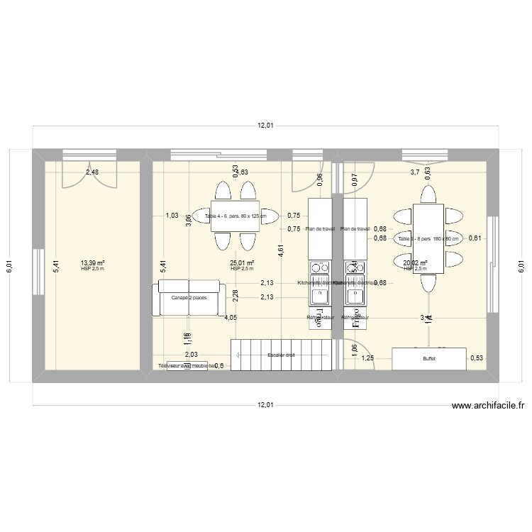 gite. Plan de 0 pièce et 0 m2 gite. Plan de 0 pièce et 0 m2