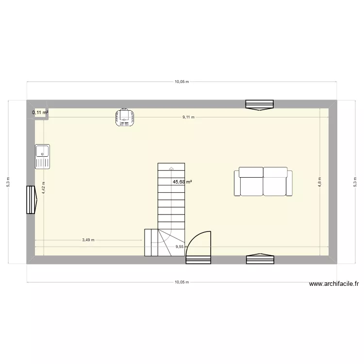 IZARD ANNE-MARIE. Plan de IZARD ANNE-MARIE. Plan de