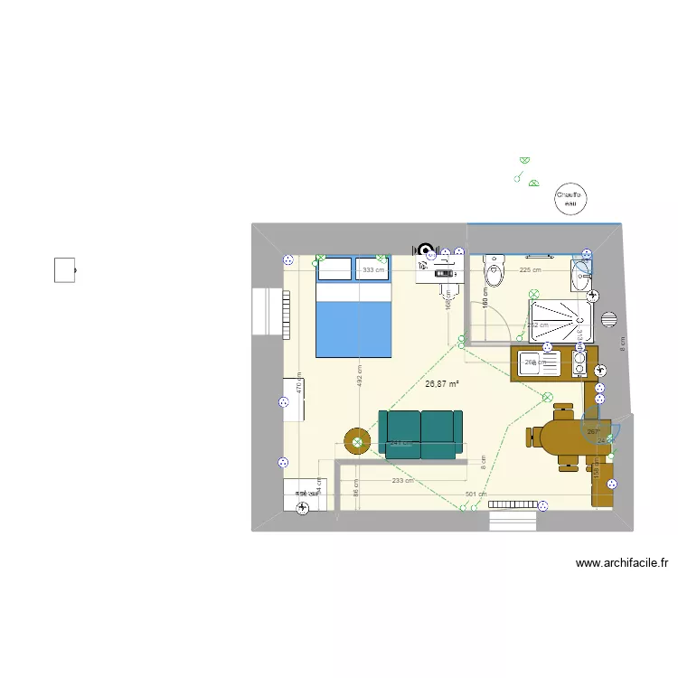 studio finale. Plan de 