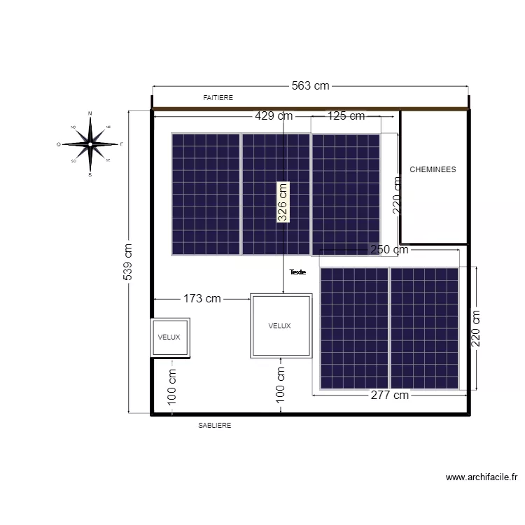 TOIT SOLISART. Plan de TOIT SOLISART. Plan de