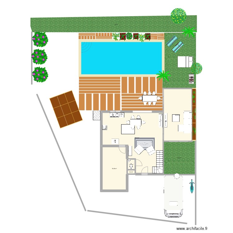 Sainte Christine . Plan de 0 pièce et 0 m2