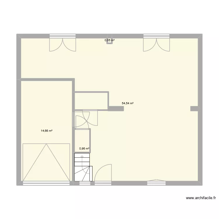 maison Monchy existante V2. Plan de 4 et 70 m² maison Monchy existante V2. Plan de 4 et 70 m²
