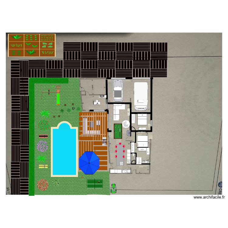 laruiscade. Plan de 0 pièce et 0 m2
