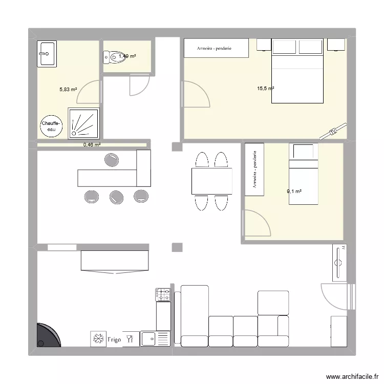 reno maison. Plan de 5 et 32 m² reno maison. Plan de 5 et 32 m²