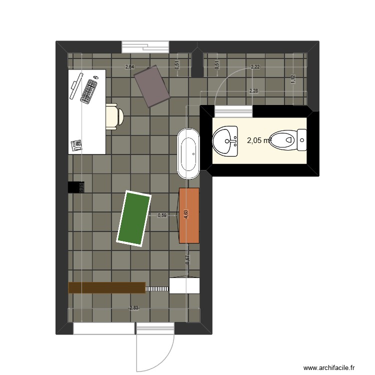 Plan salon. Plan de 0 pièce et 0 m2 Plan salon. Plan de 0 pièce et 0 m2