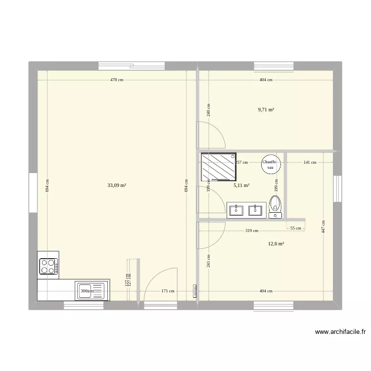 maison60_NA. Plan de 