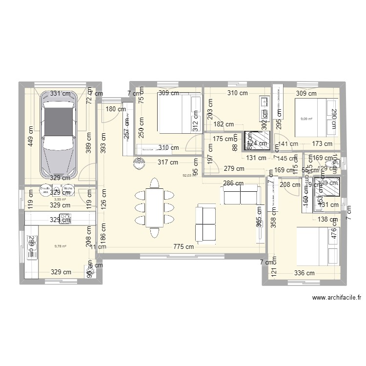 lathières. Plan de 0 pièce et 0 m2