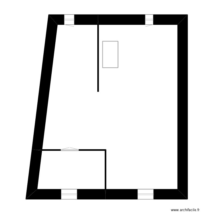 Reunaud. Plan de 15 pièces et 165 m2