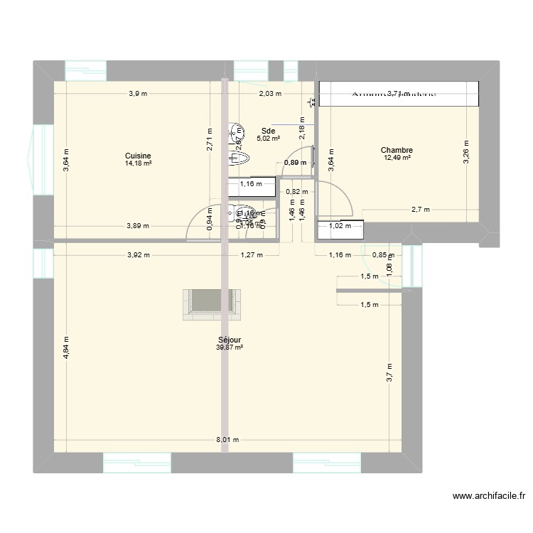 Revest v2. Plan de 0 pièce et 0 m2