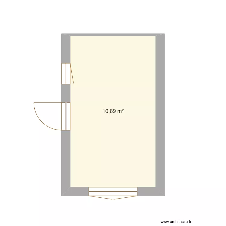 Buanderie DP4. Plan de 