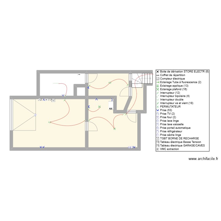 CARLA. Plan de 16 pièces et 194 m2