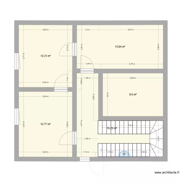 Yutz Bach. Plan de Yutz Bach. Plan de