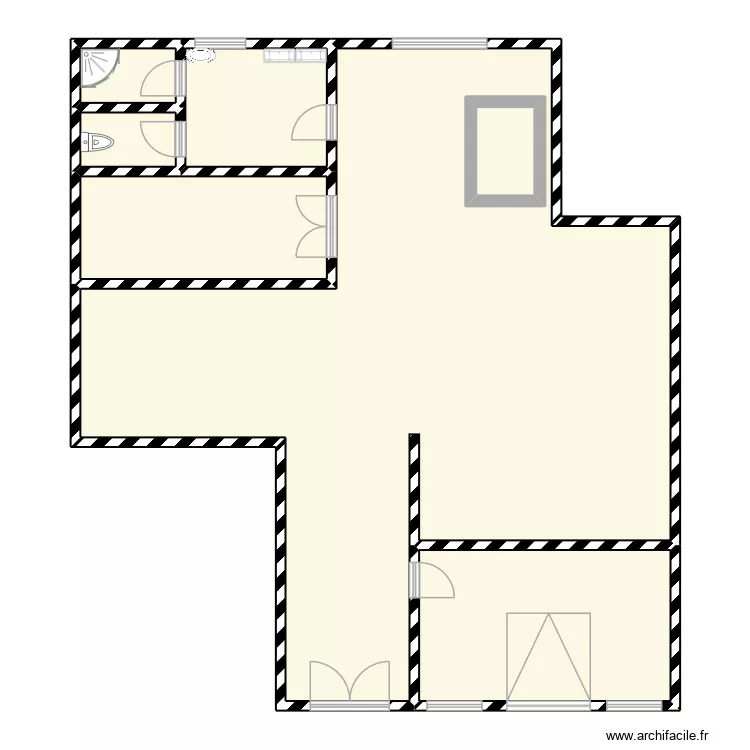 Plan. Plan de 7 Pièces et 157 m² Plan. Plan de 7 Pièces et 157 m²