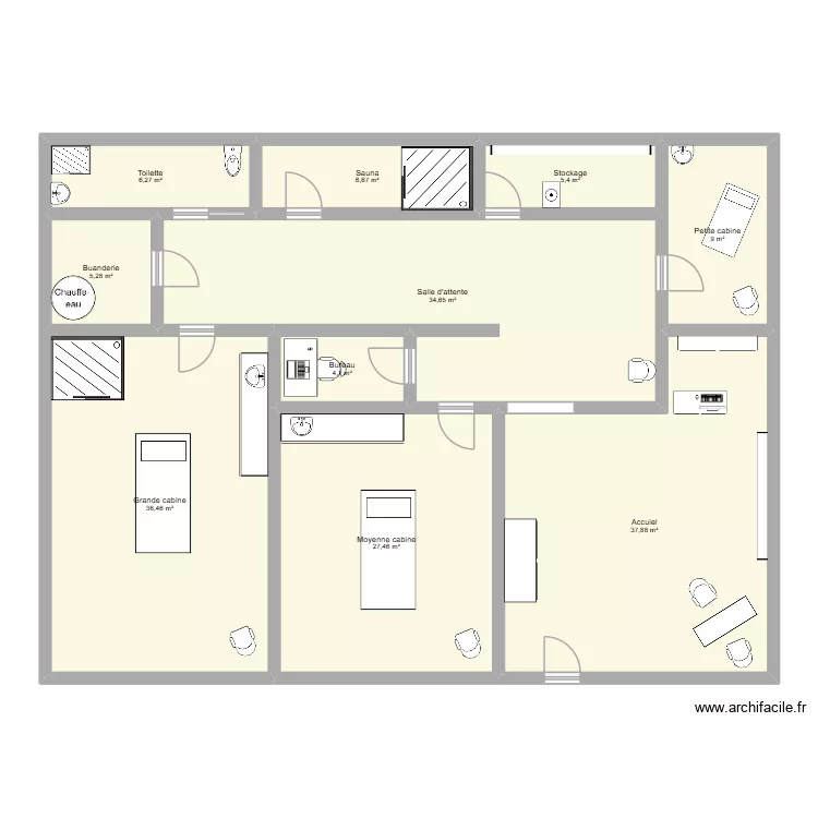INSTITUT. Plan de 0 pièce et 0 m2