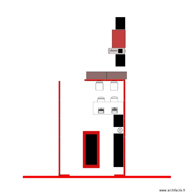 Box Team ORS. Plan de 0 pièce et 0 m2