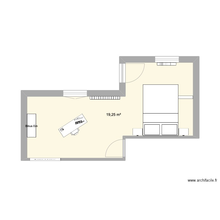 Ch Emmanuel et Justine. Plan de 0 pièce et 0 m2