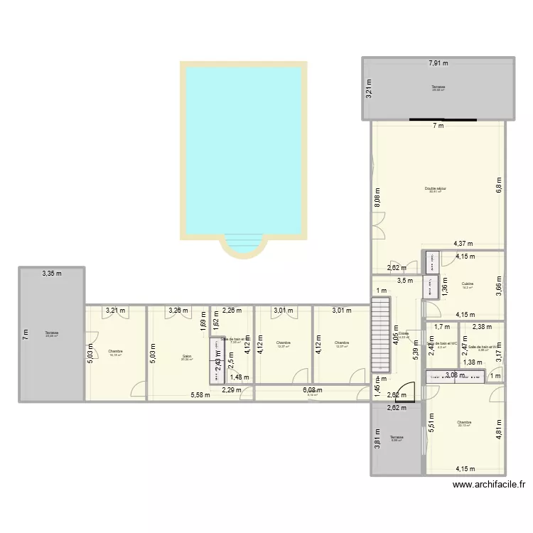Draguignan. Plan de 