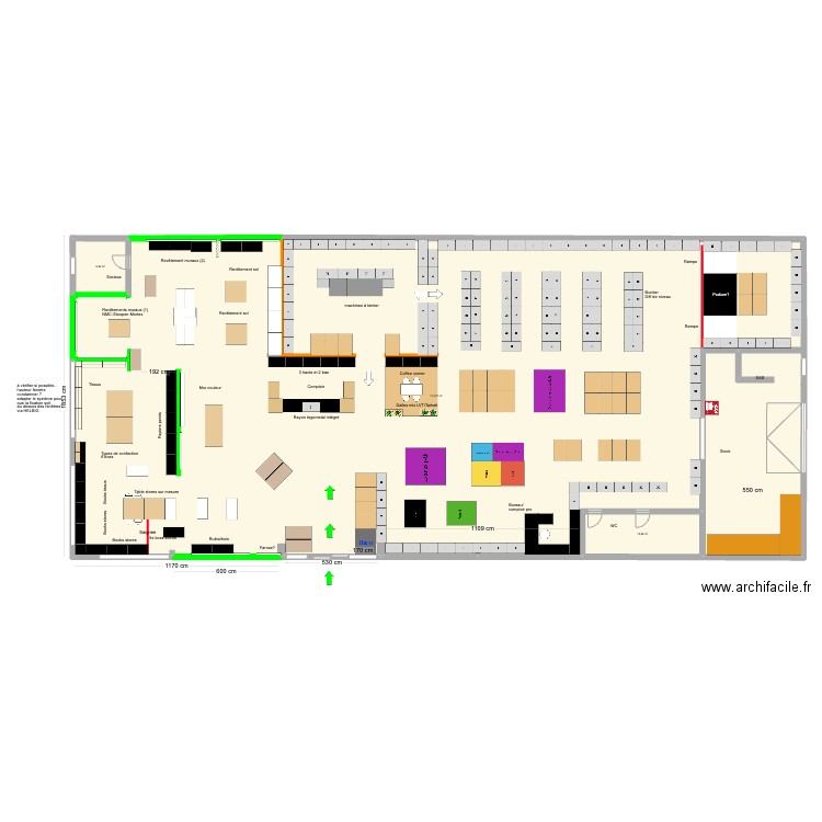 Proshop-Cuesmes-BUNKER. Plan de 0 pièce et 0 m2
