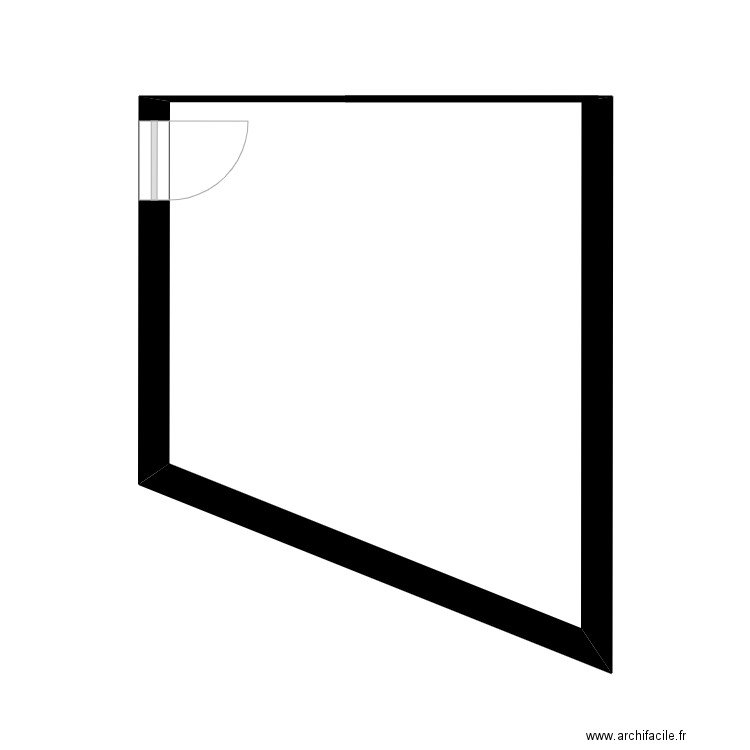 FONTANIE. Plan de 14 pièces et 99 m2