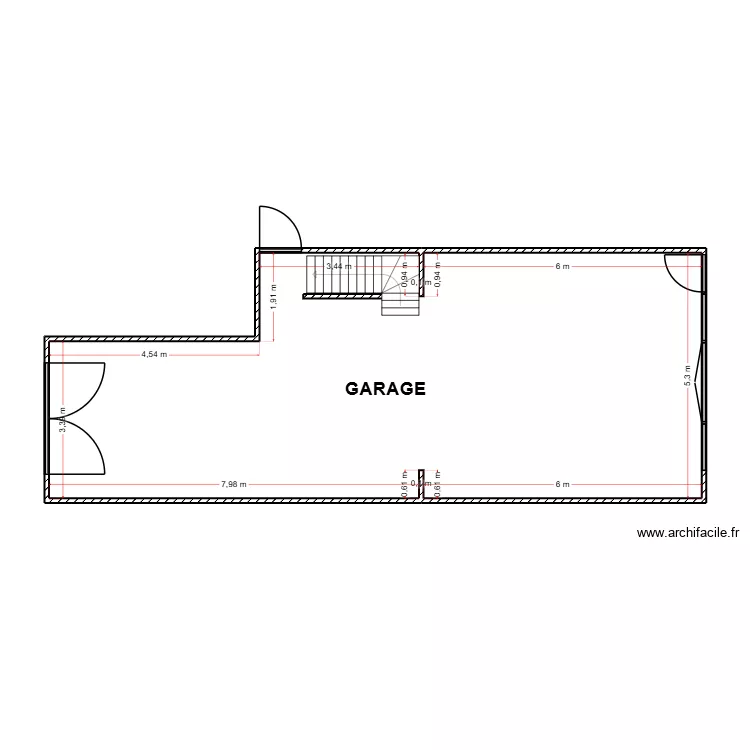 Garage Douvrin. Plan de Garage Douvrin. Plan de